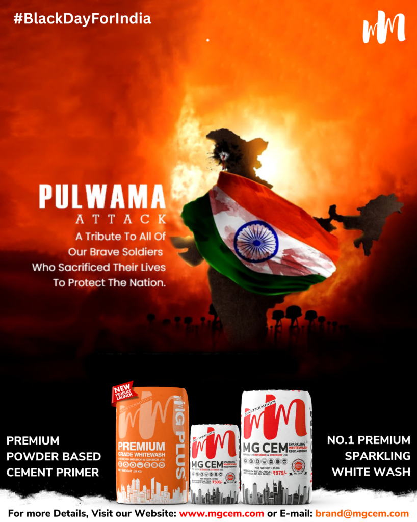 MG CEM & MG PLUS heartfelt tribute to the Veer Jawans of the Pulwama Attack