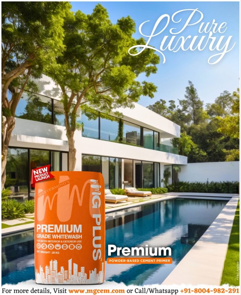 Unveiling Pure Luxury with India's No.1 Premium Power-Based Cement Primer – MG PLUS.✨️👌🤩
