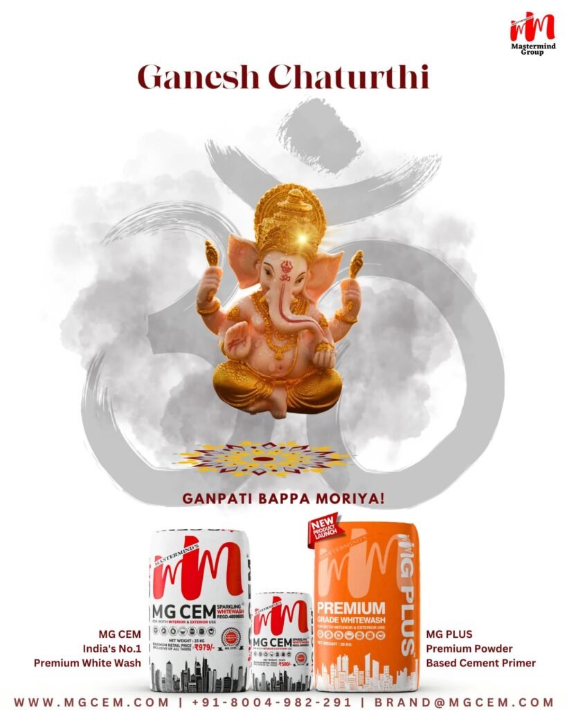 Embrace the Divine Presence of Lord Ganesha with Mastermind Group's MG CEM & MG PLUS.🕉🙏
